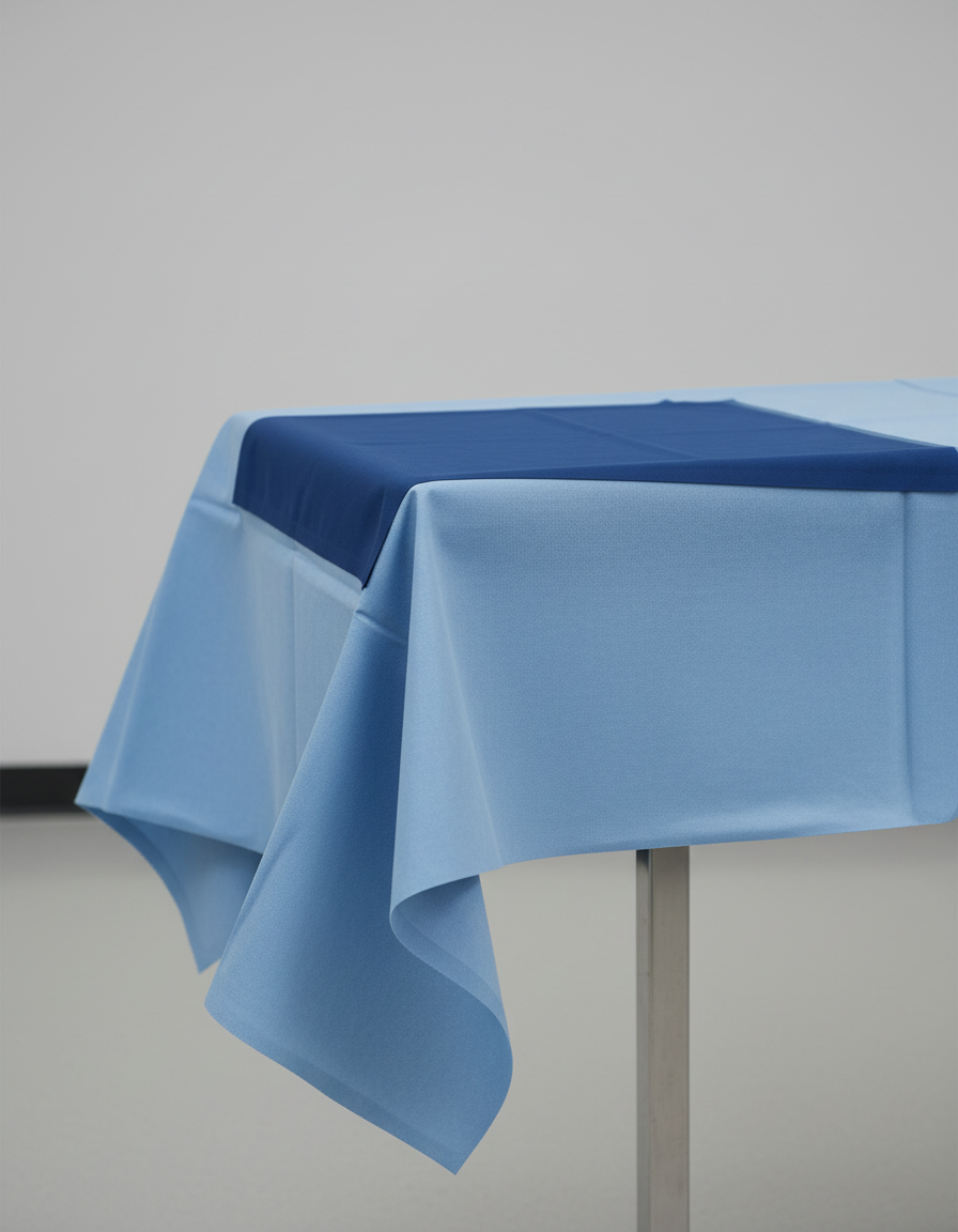 Side angle draping view