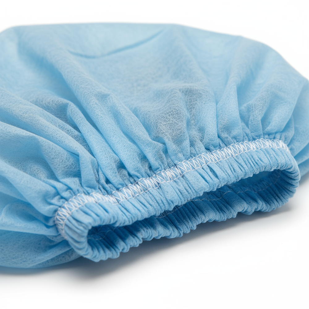 Close-up elastic band detail