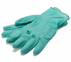 Detail of sterile gloves