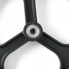 Medline Walker Wheel - Detail Close-up