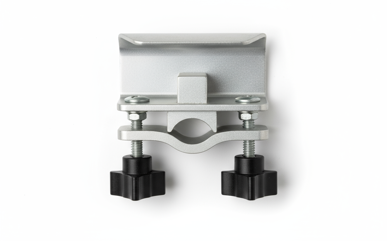 Overhead view of assembly