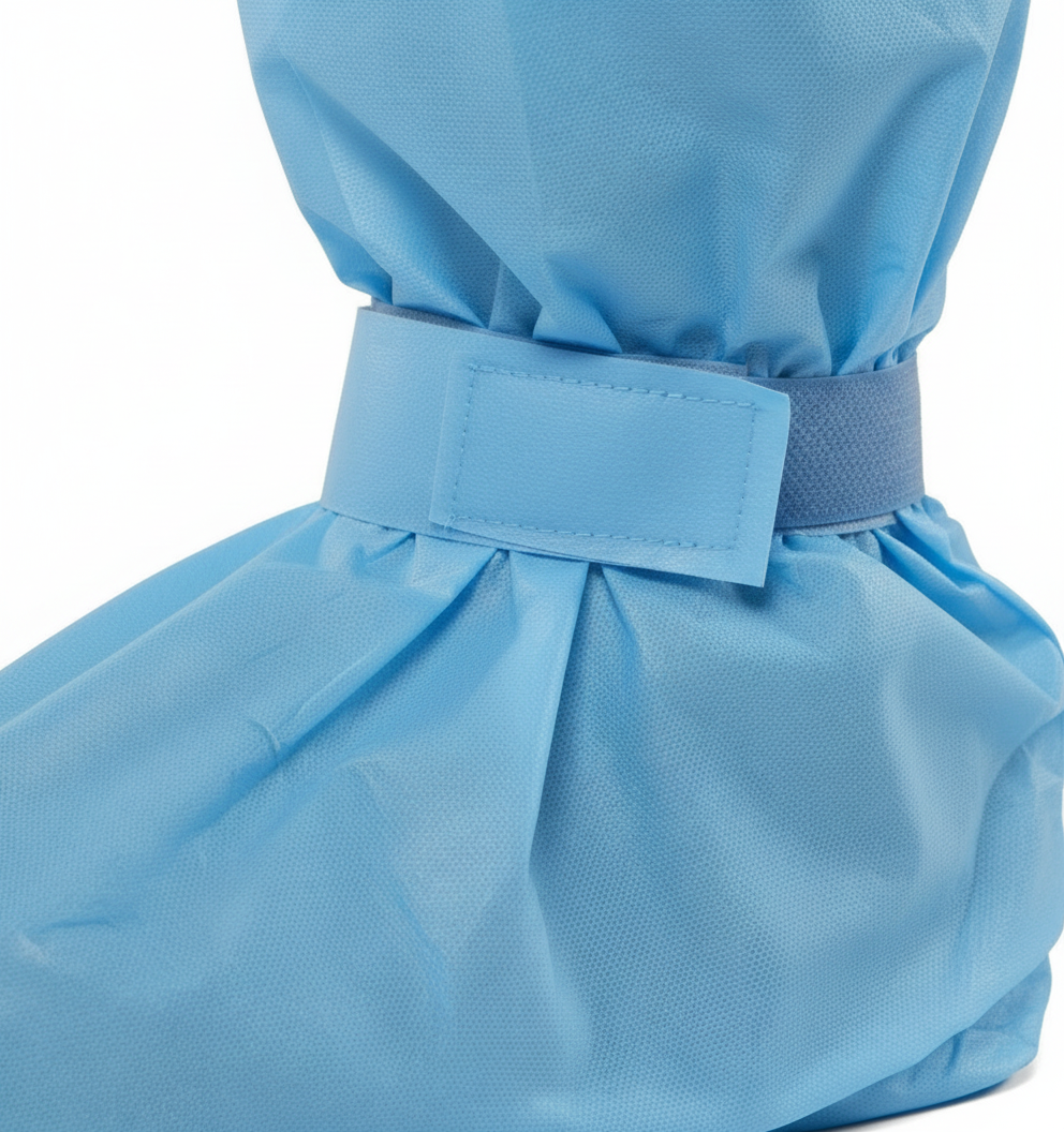 Hook-and-loop closure detail