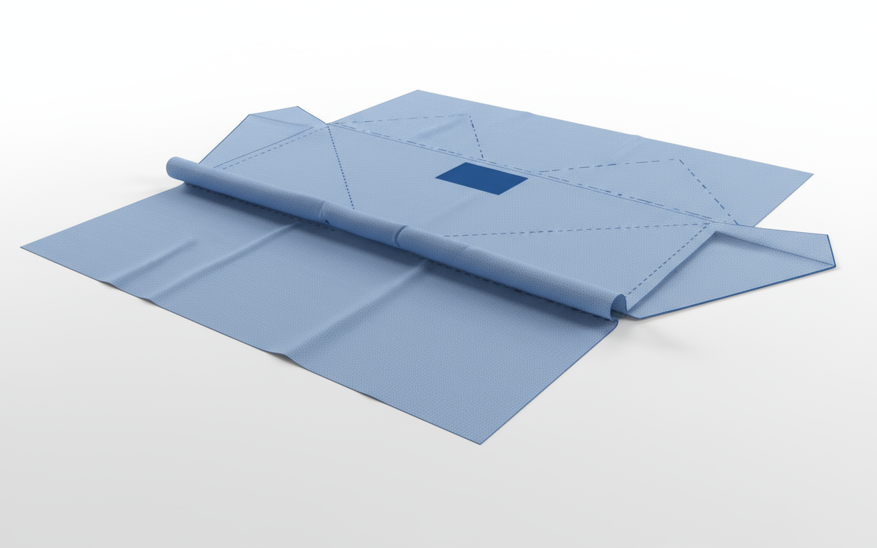 Full drape dimensions