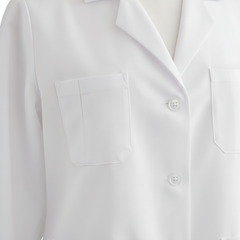 Women's Lab Coat - Pocket Detail