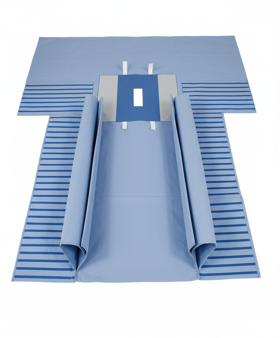 Fluid collection pouches detail