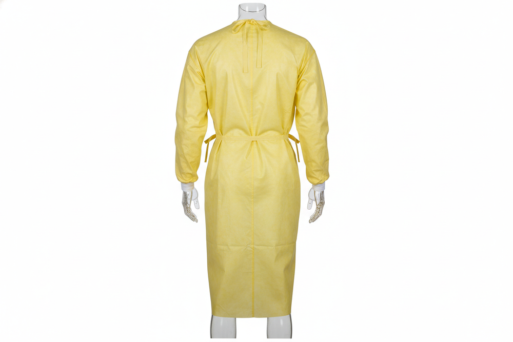 Isolation Gown Back View