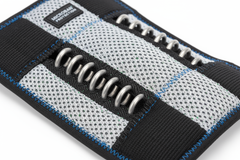 Close-up of spiral stabilizers