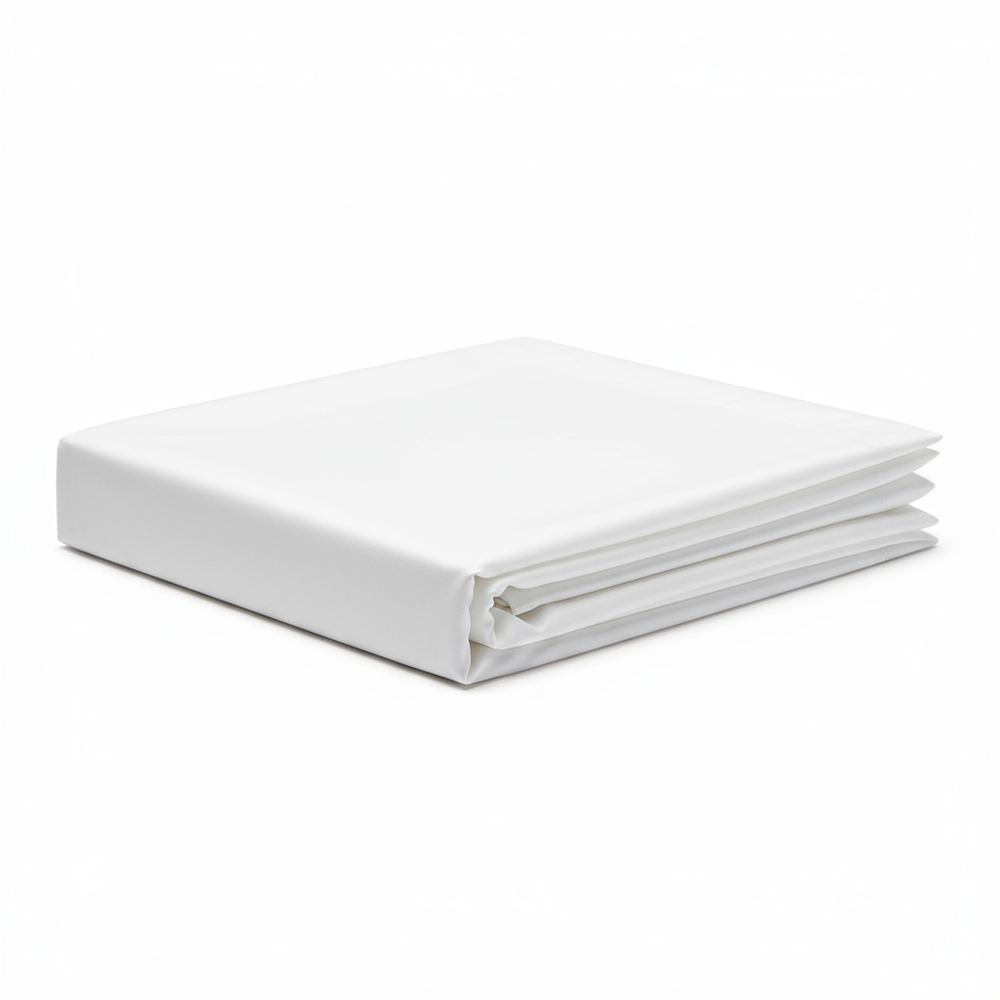 Folded sheet side view