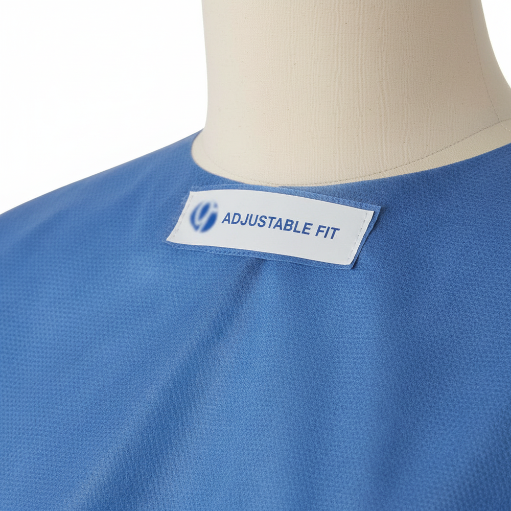 Tape tab closure detail