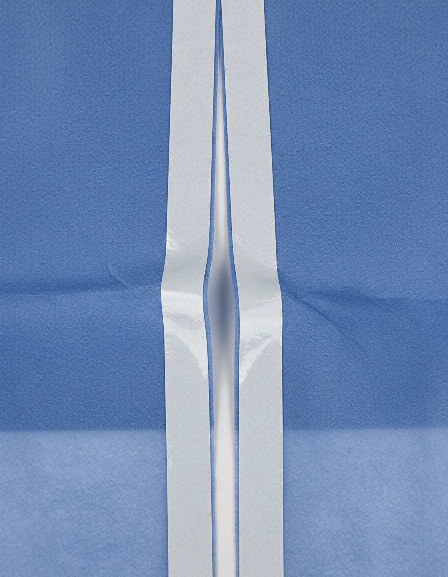 Adhesive Split Detail Close-up