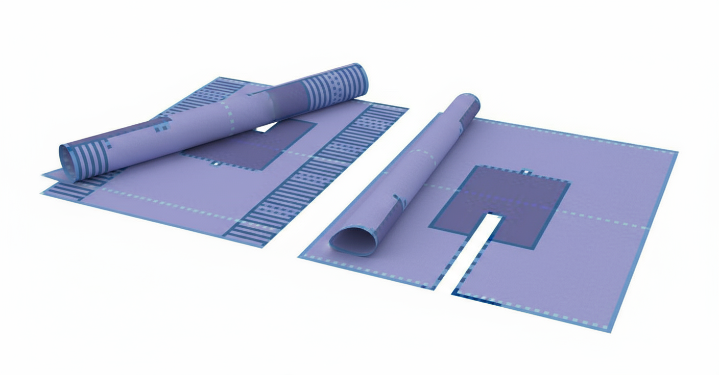 Angled view showing components