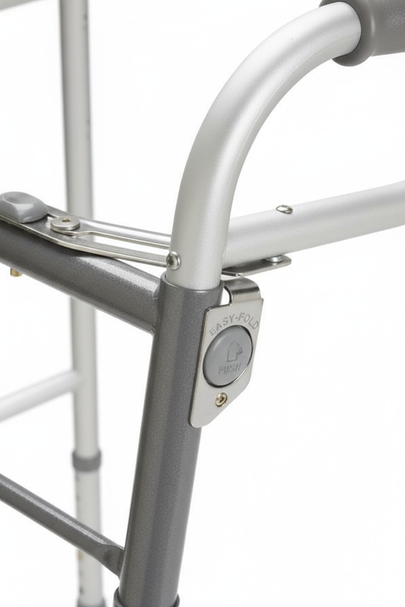 Close-up - Hand Grip and Folding Button