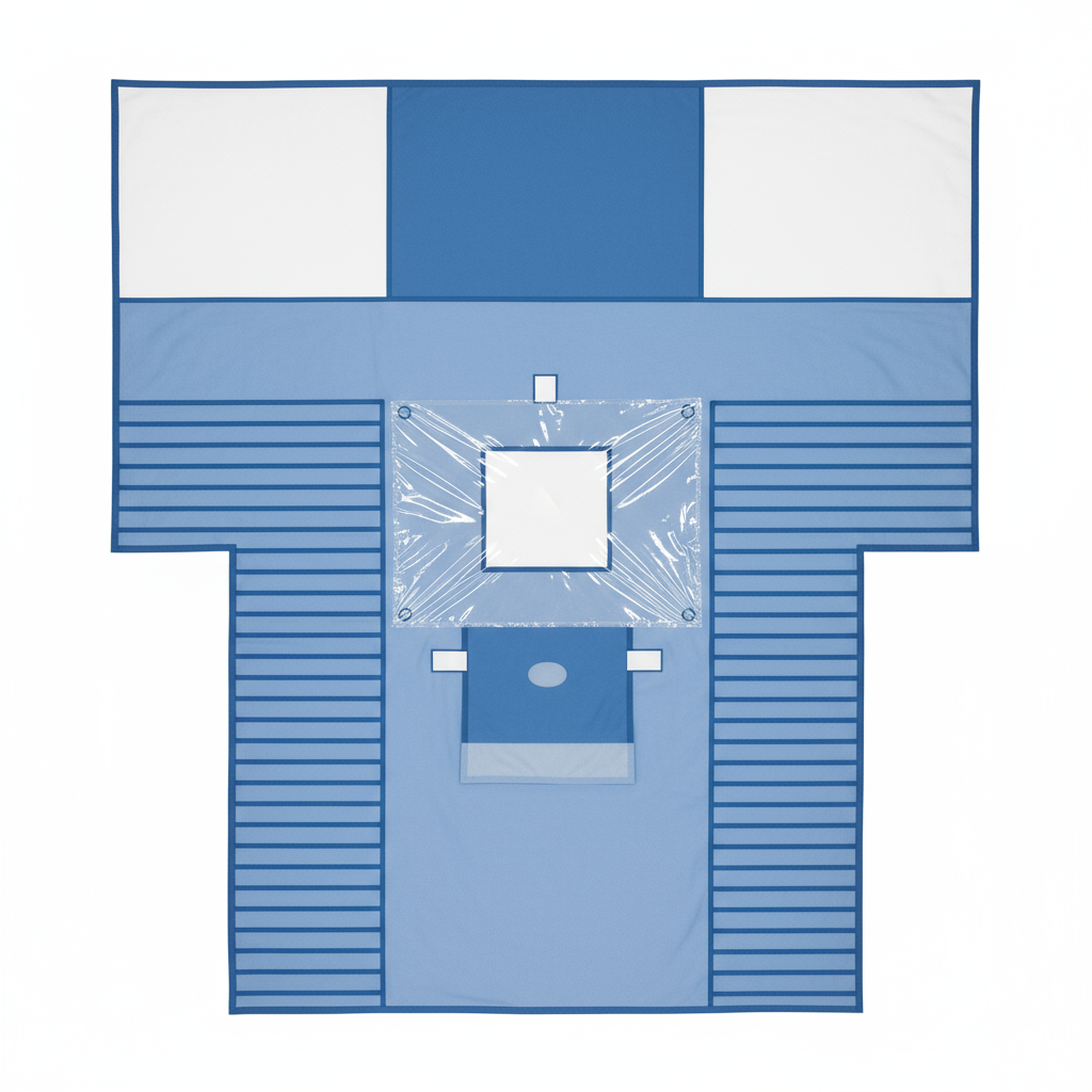 Top-down layout view