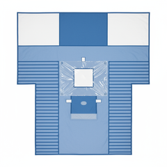 Top-down layout view