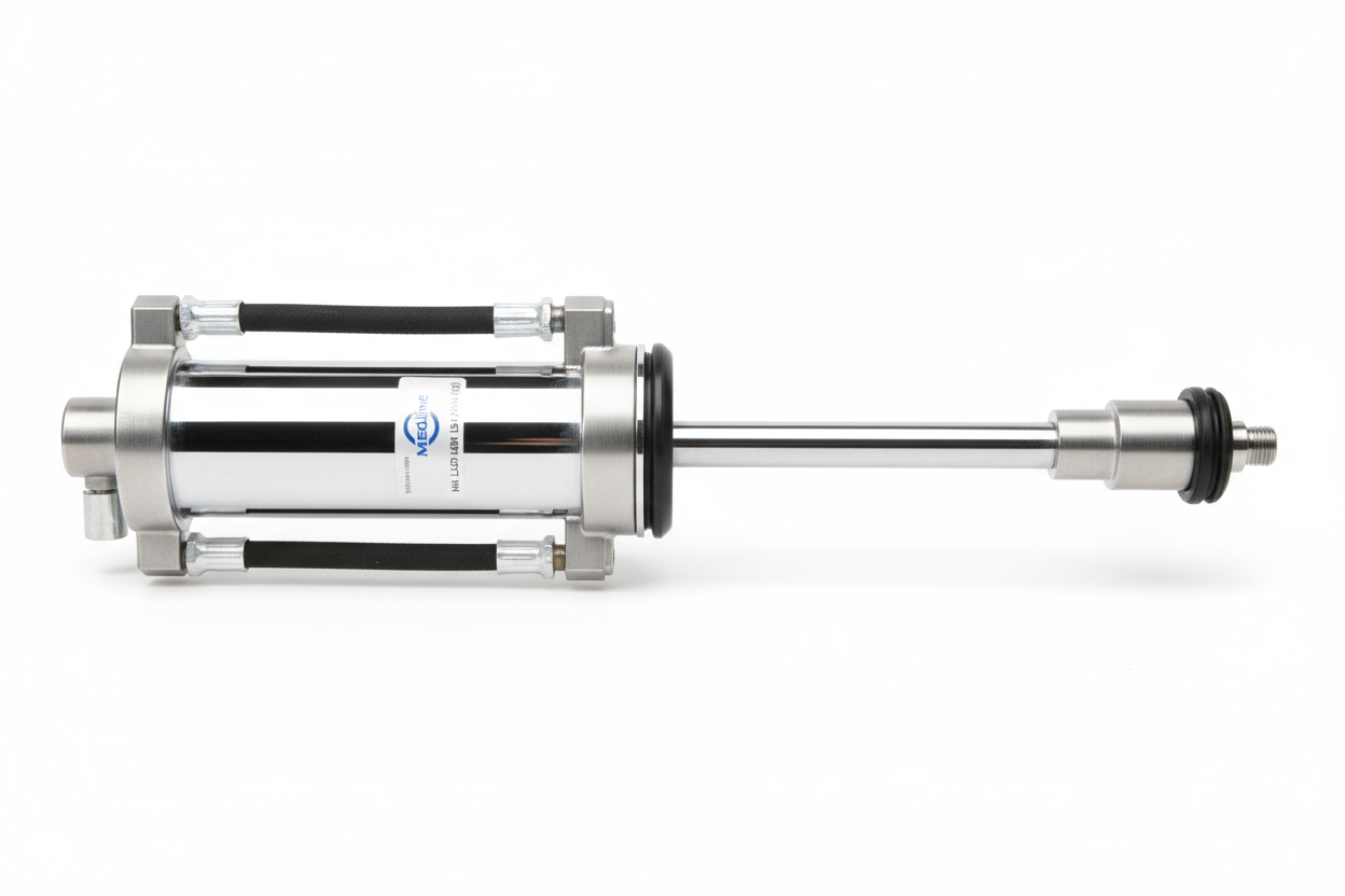 Hydraulic Cylinder Side View