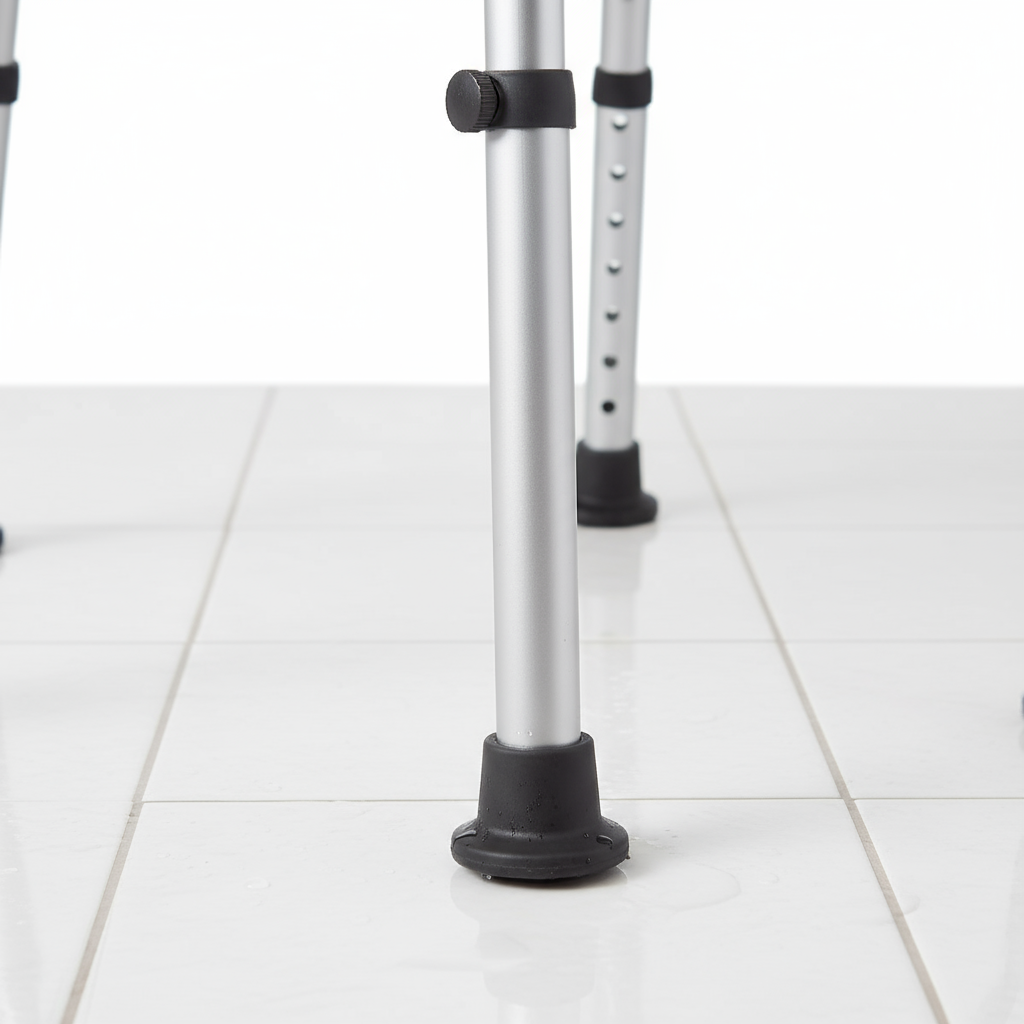 Close-up of safety features