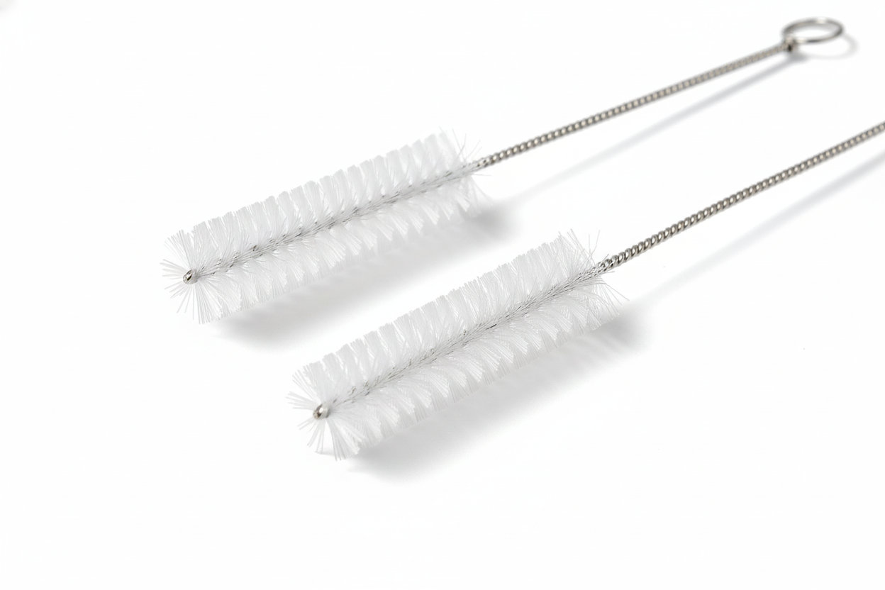 Tracheostomy Brush - Bristle Detail Close-up