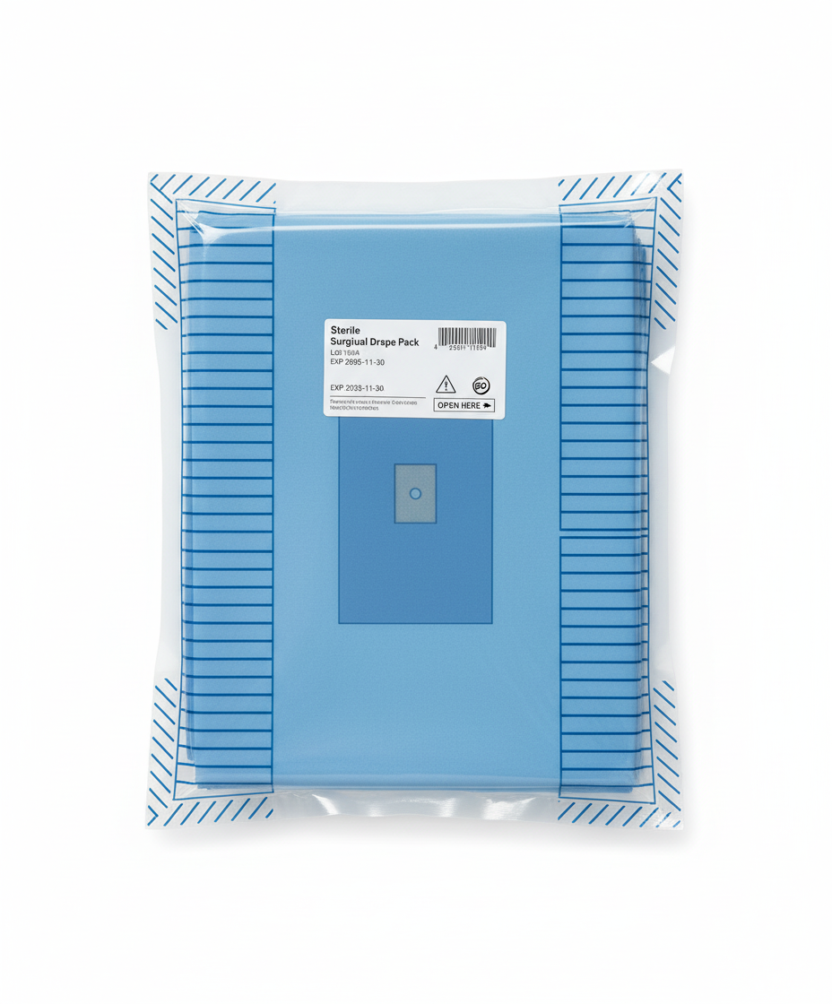 Medline Minor Extremity Pack - Overhead View