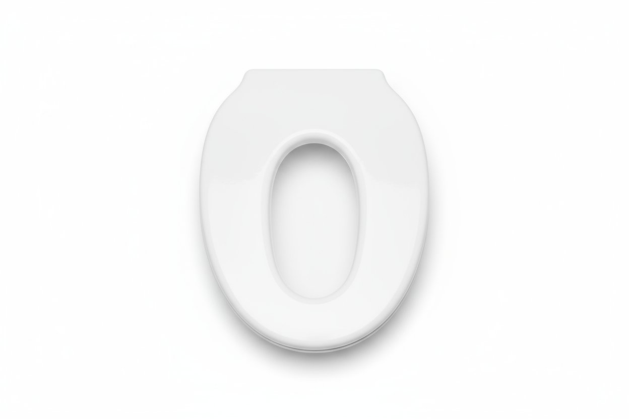 Guardian Commode Seat Top View