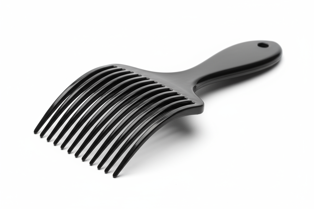 Hair Pick Comb Side View