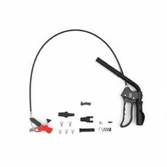 Overhead brake assembly view