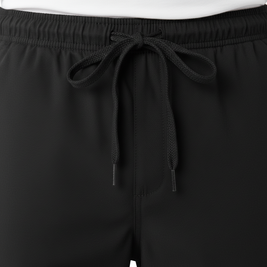 Close-up of drawstring waist