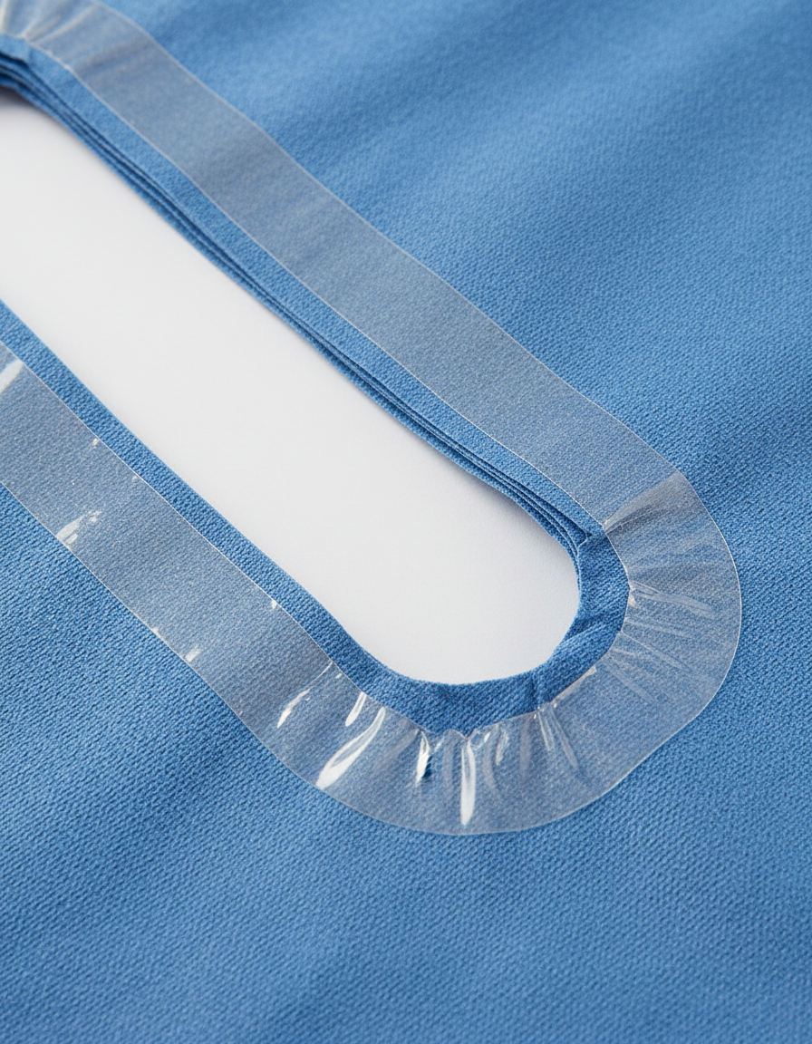 Adhesive Split Detail - Close-up