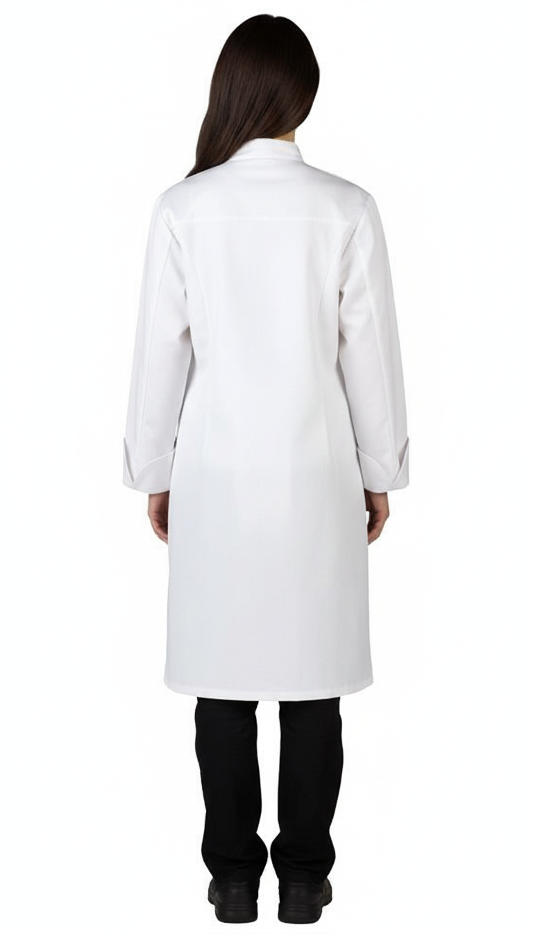Chef Coat Back View