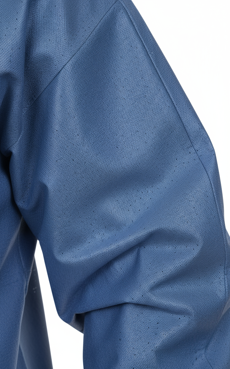 Close-up of SMS fabric texture