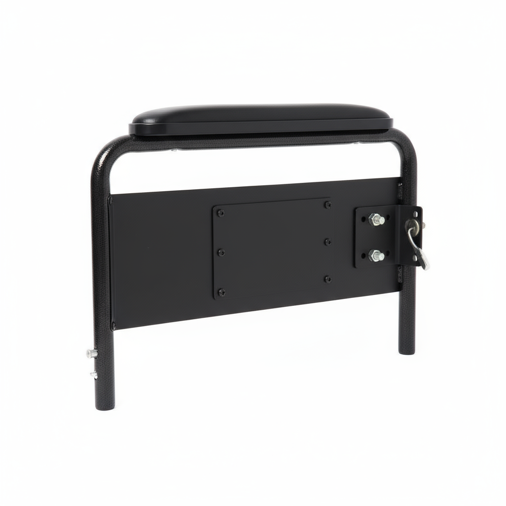 Rear angle showing mounting bracket