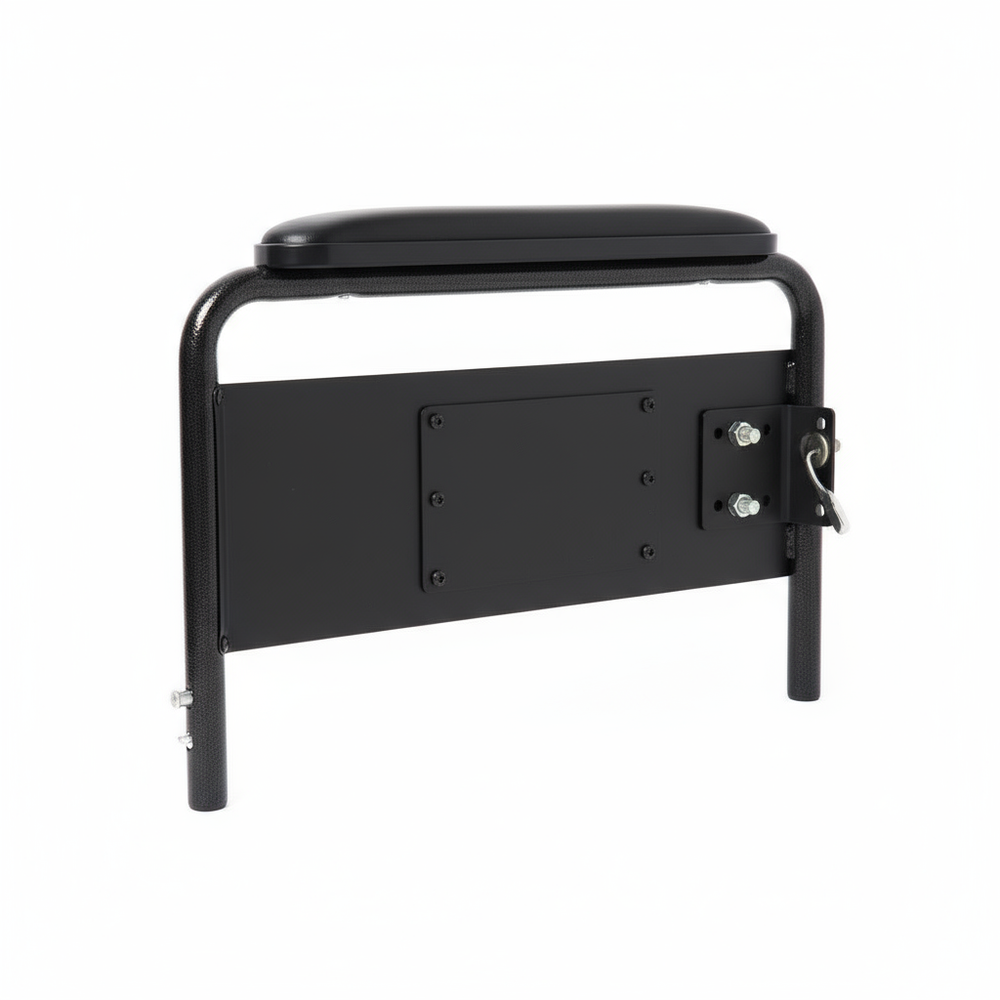 Rear angle showing mounting bracket