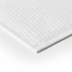 Corner detail showing border construction