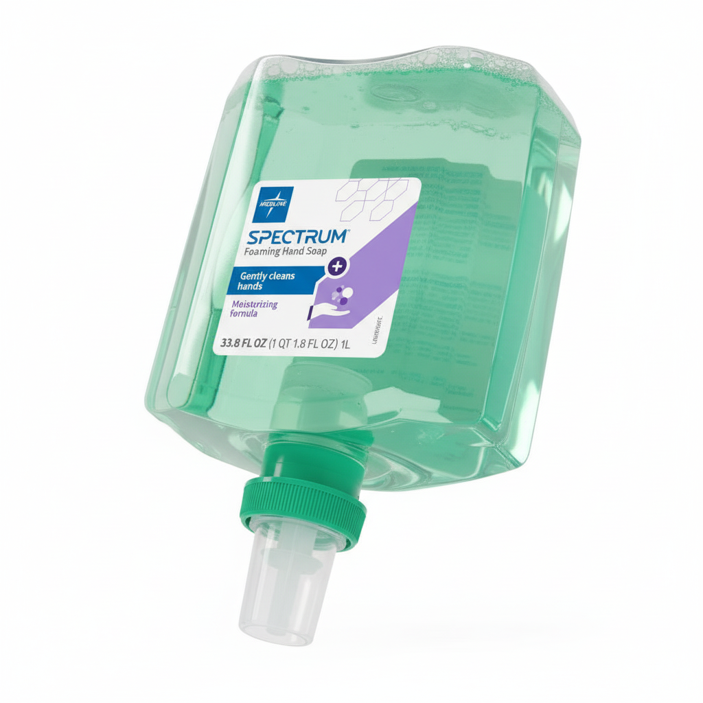 Medline Spectrum Foaming Soap - 45 Degree Angle