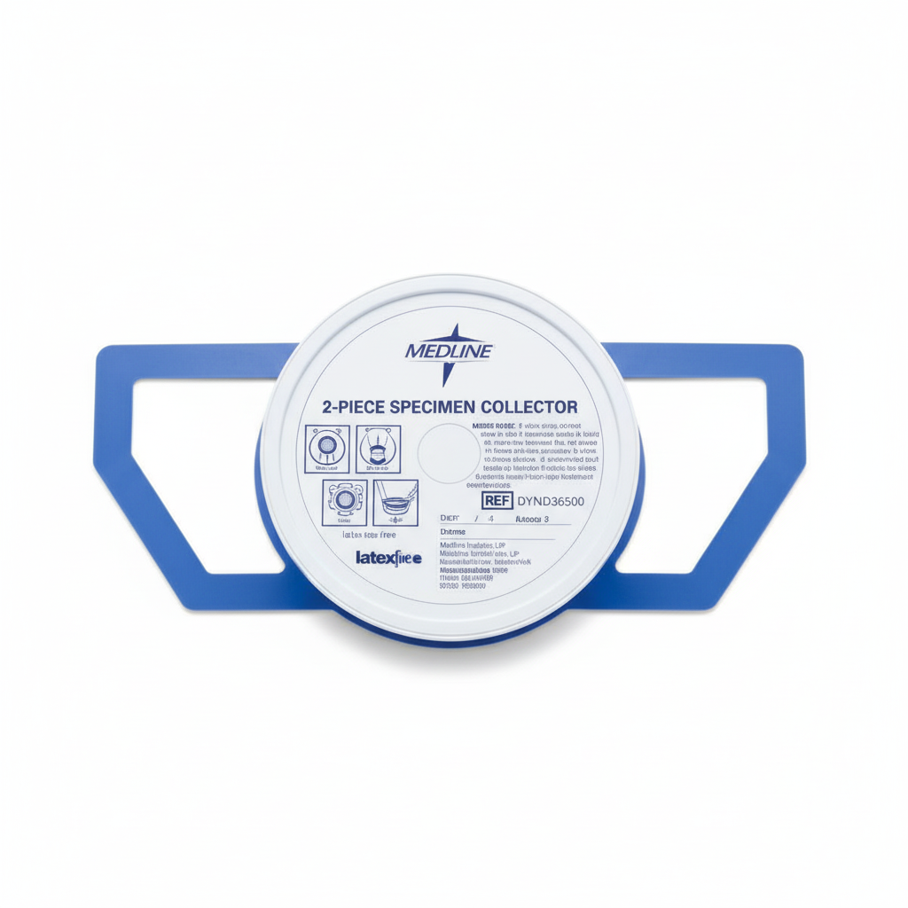 Top-down view showing wide opening