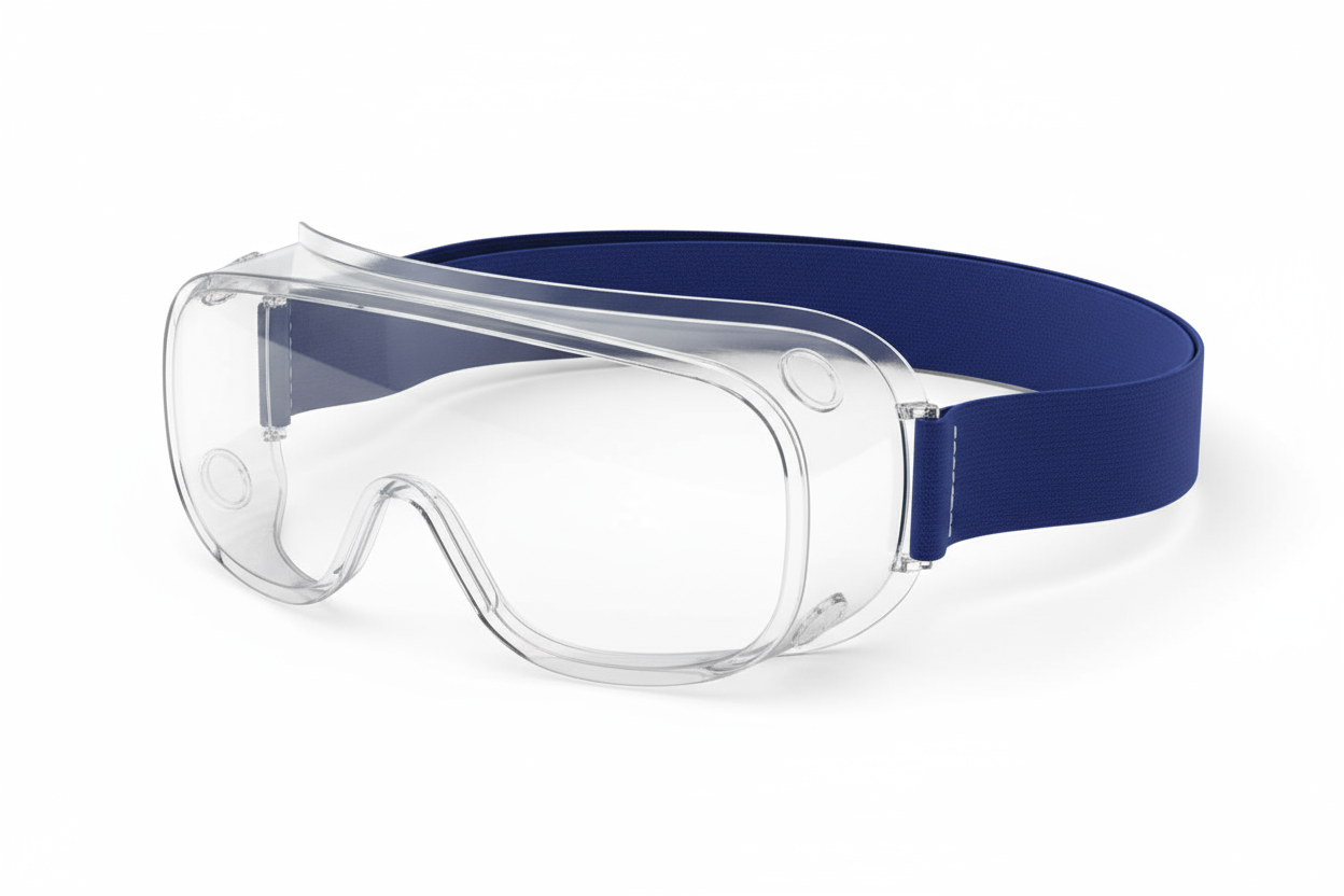 Lab Goggles Three-Quarter Angle