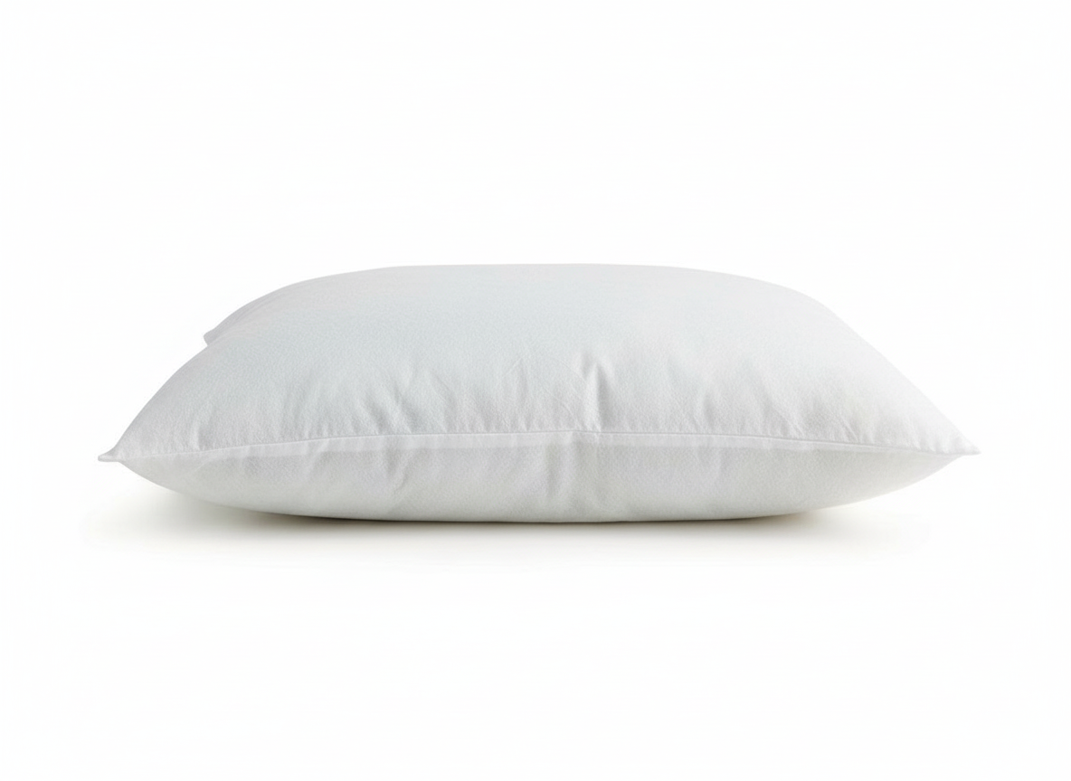 Pillow side profile view