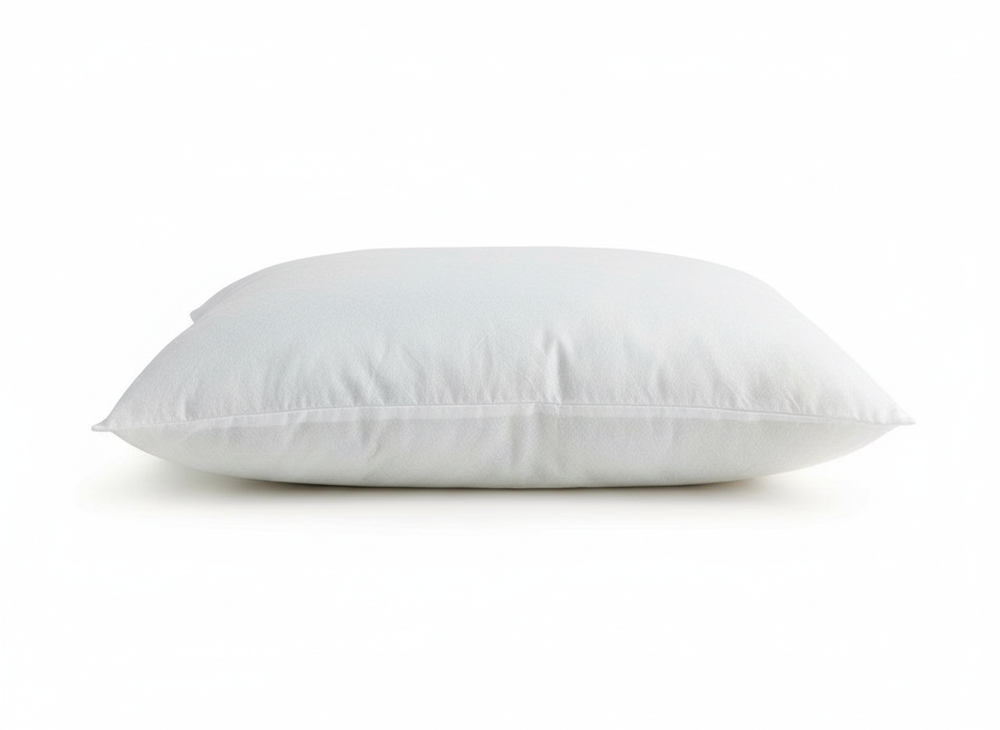 Pillow side profile view