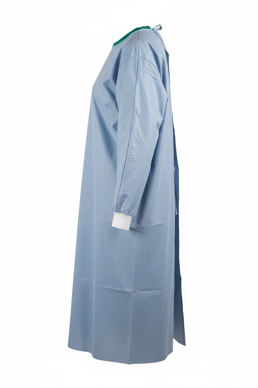 Surgical Gown Side Profile