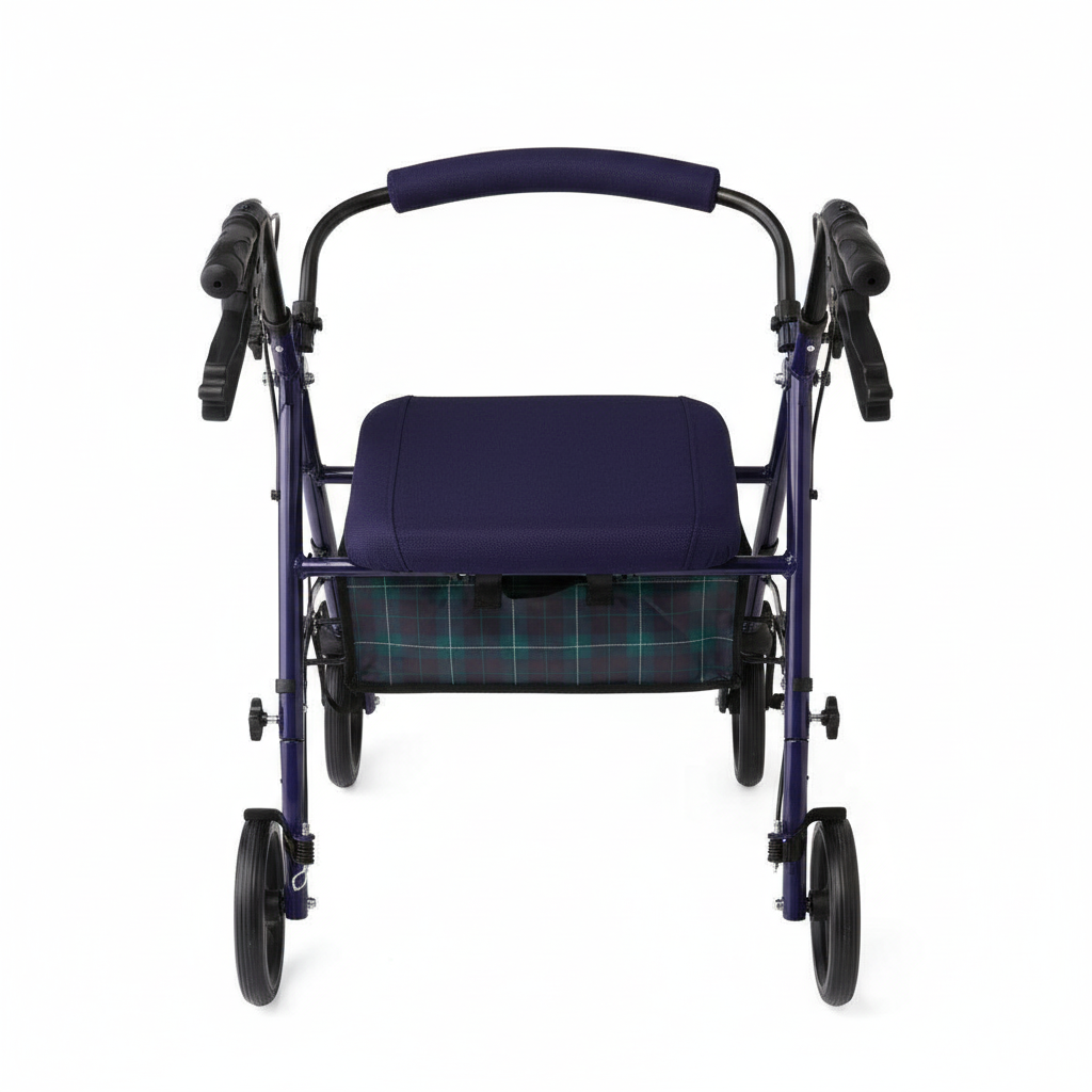 Overhead view of seat and storage area