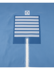 Detail of hook-and-loop line holders