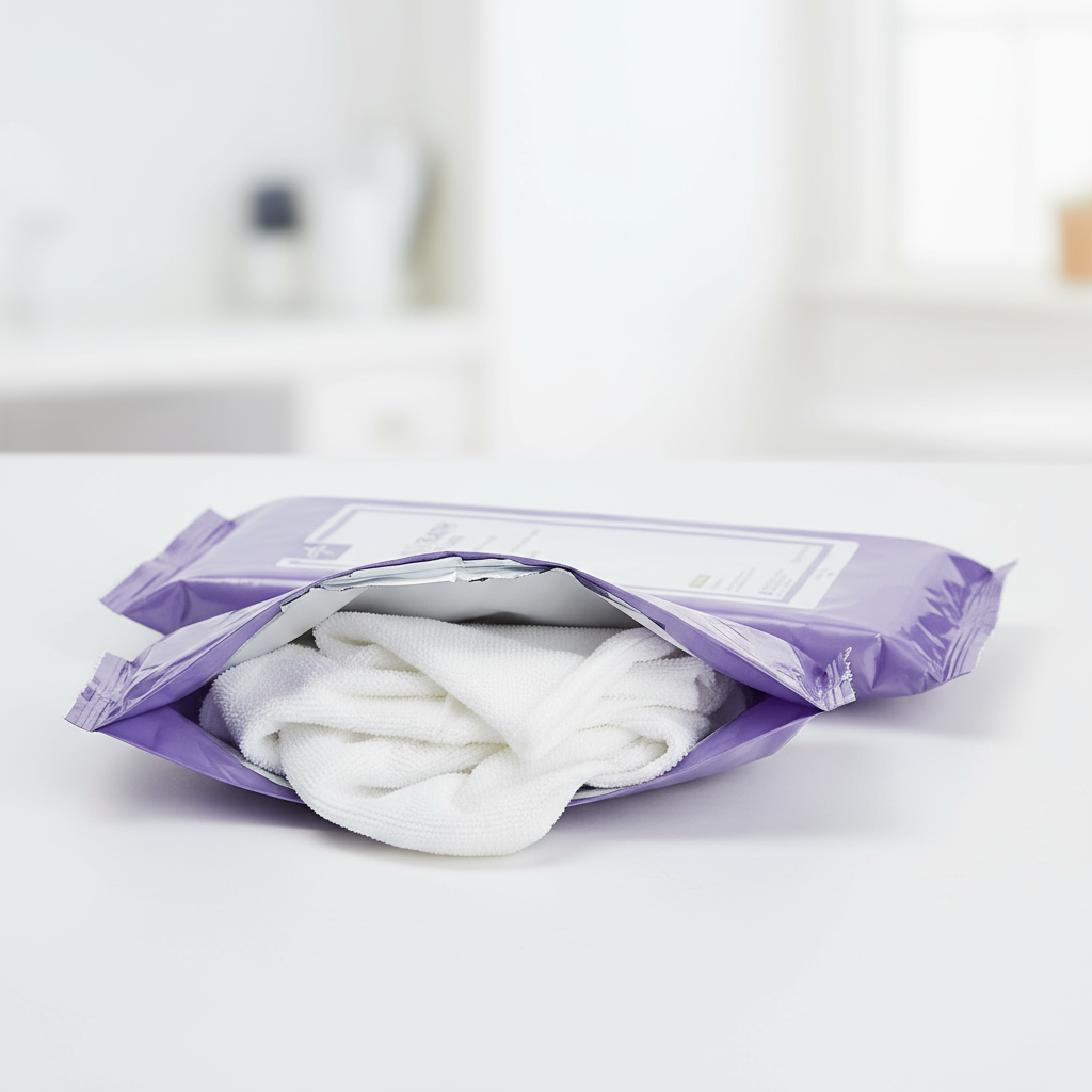 Top-down packaging view