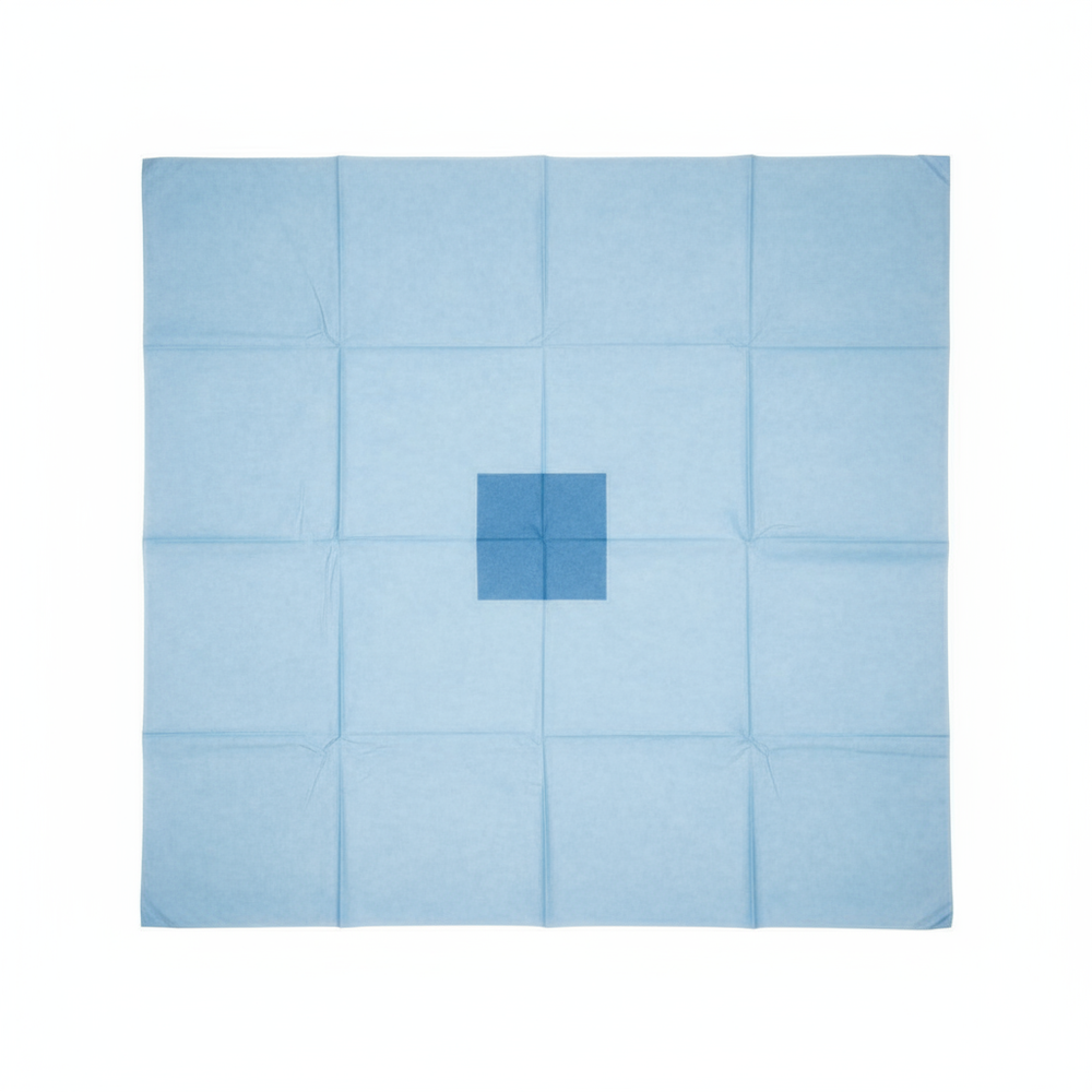 Full drape dimensions overhead view