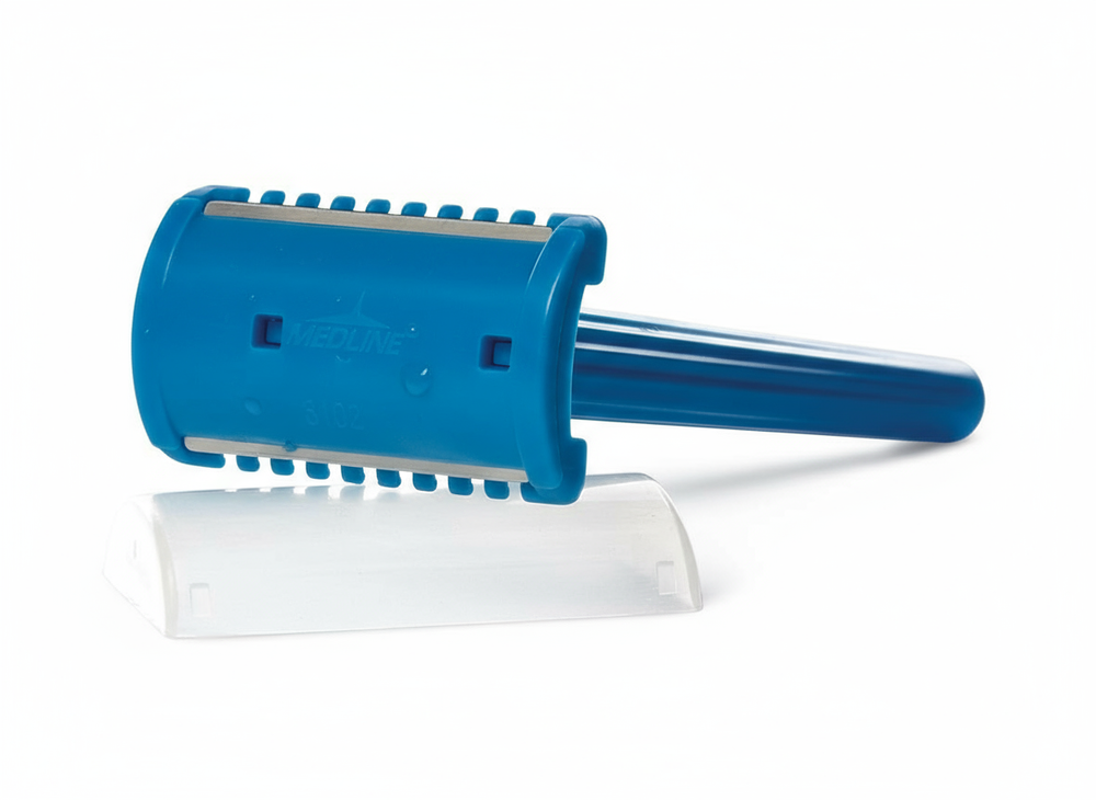 Close-up angled view showing blade detail