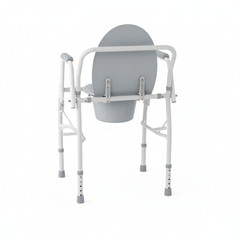 Back view showing frame structure