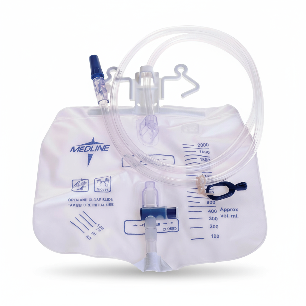 Side angle showing full tubing length