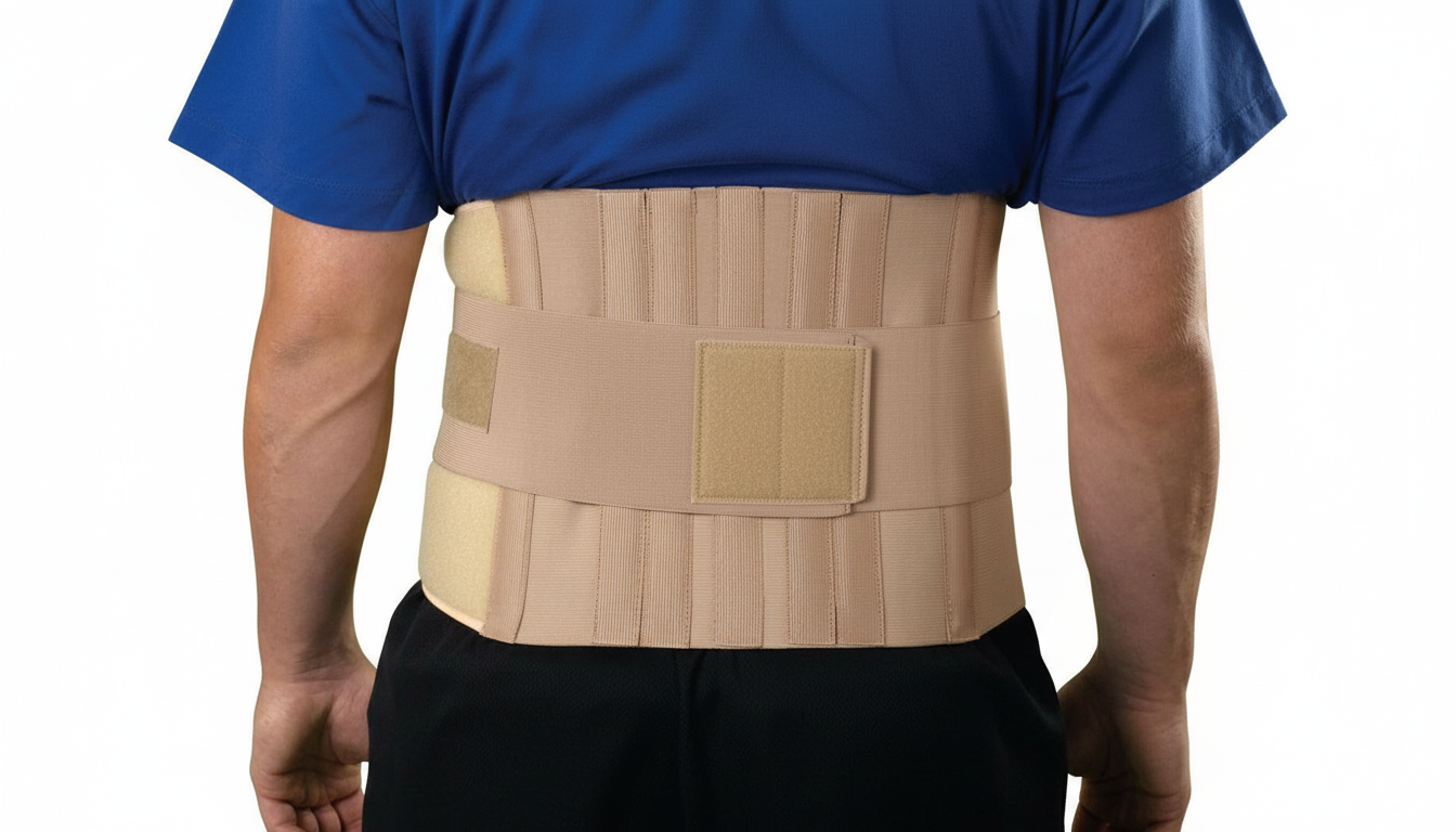 Universal Back Support - Rear View