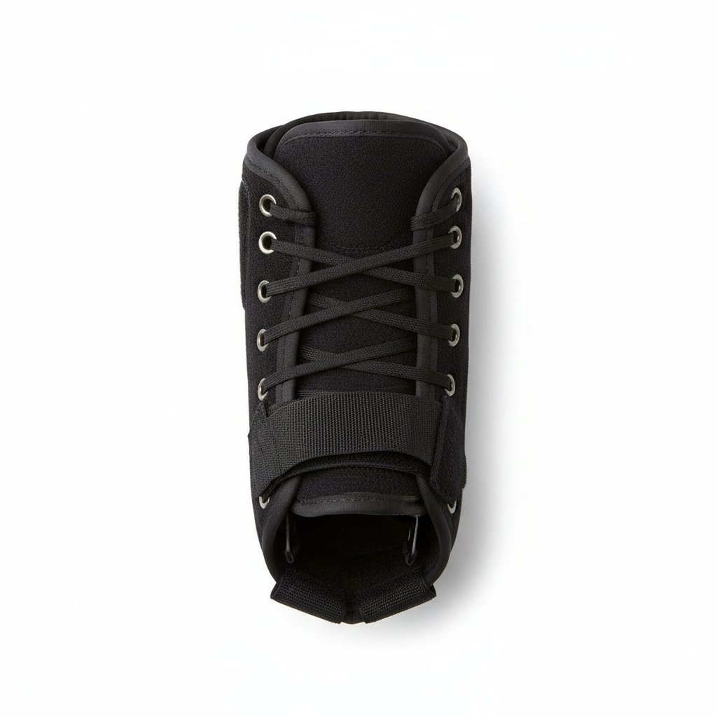 Medline Lacer Ankle Brace - Flat Lay Detail