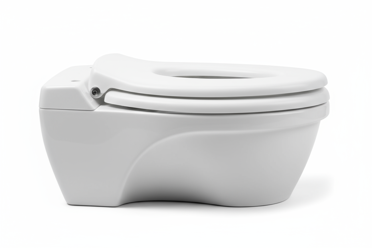 Guardian Commode Seat Side View