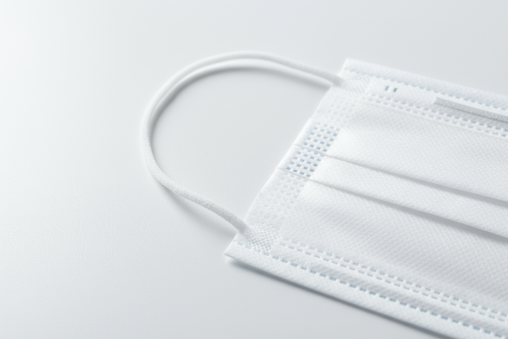 Face Mask Detail Close-up