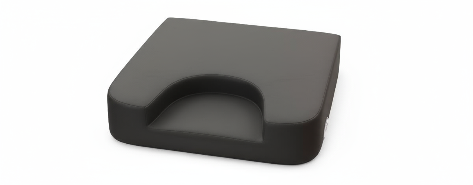 Top view of wheelchair gel cushion